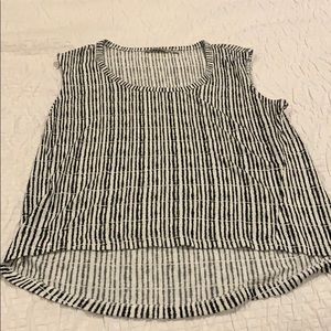 Athleta Muscle Tee, striped